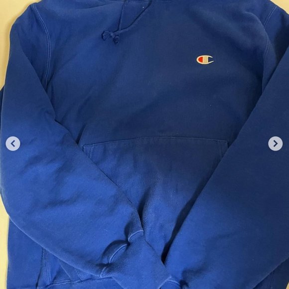 Royal Blue Champion Hoodie - Picture 2 of 2